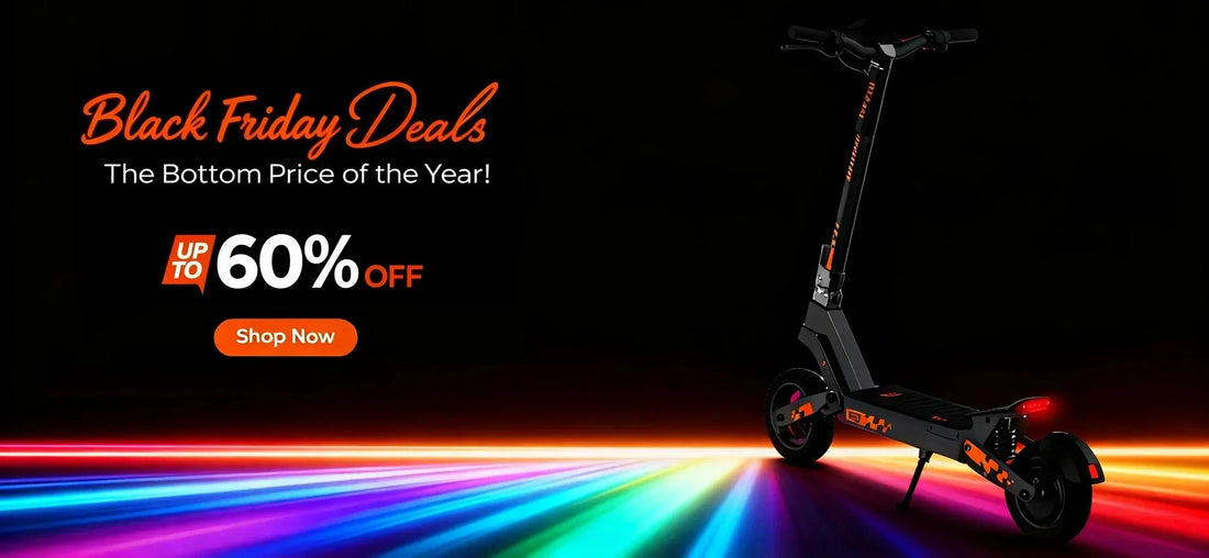 2025 Black Friday: Kukirin E-Scooters Under €500 – Long Range & Powerful