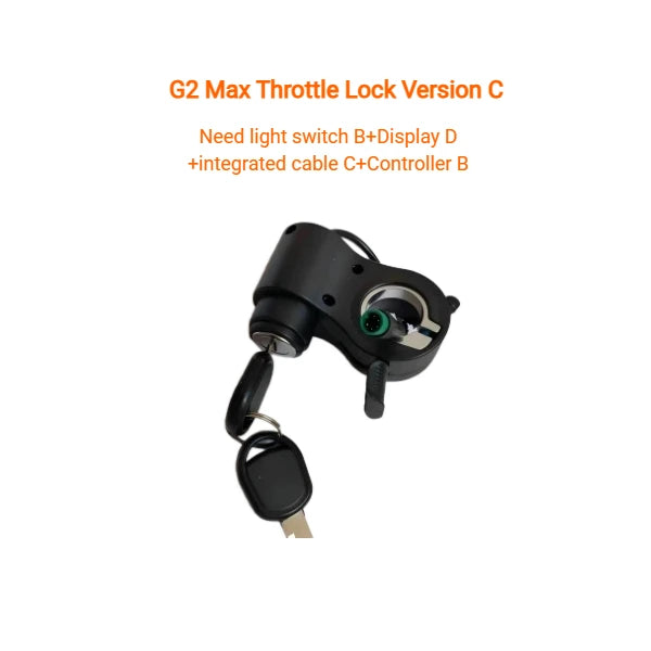 Kukirin G2 Max Escooter Throttle Lock