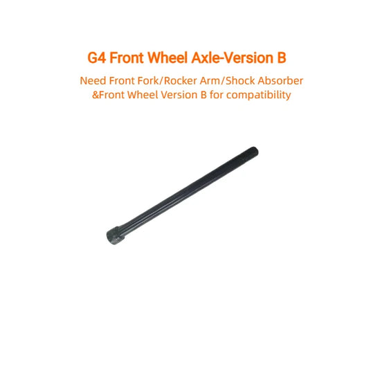 Kukirin G4 Escooter Front Wheel Axle Version B