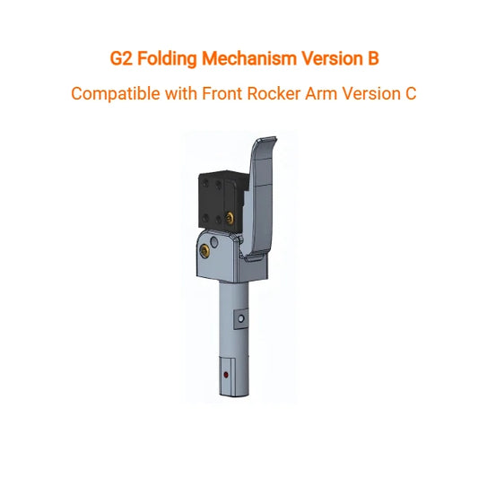 Kukirin G2 Steering Pole Stem Easy Folding Mechanism