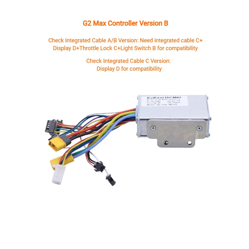 Kukirin Escooter G2 Max Controller B Version