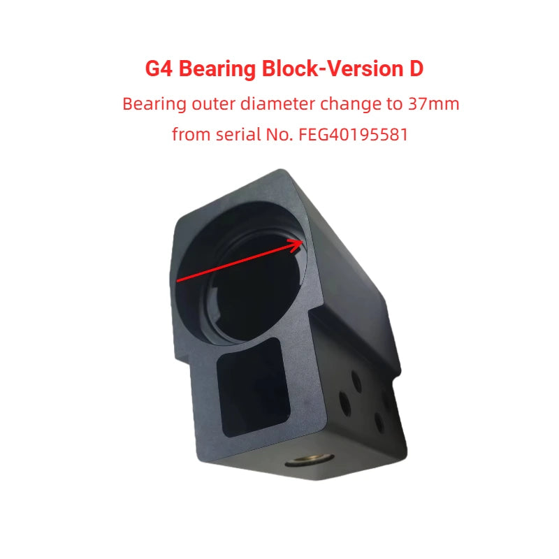 Kukirin G4 Electric Scooter Bearing Block Version D