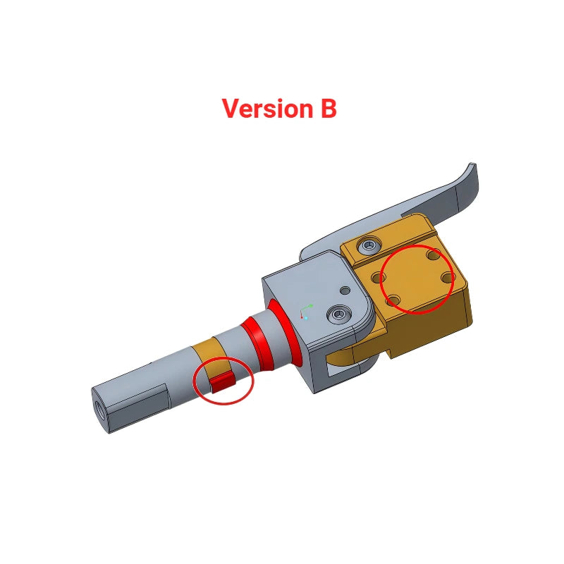 Kukirin G4 Scooter Folding Mechanism Version B