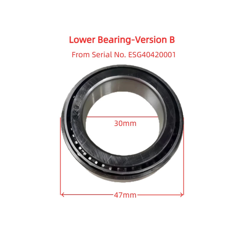Kukirin G4 Scooter Lower Tapered Roller Bearing Version B