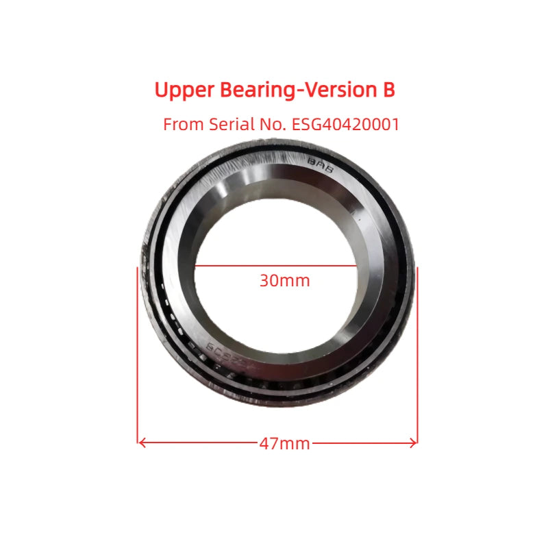 Kukirin G4 Scooter Upper Tapered Roller Bearing Version B