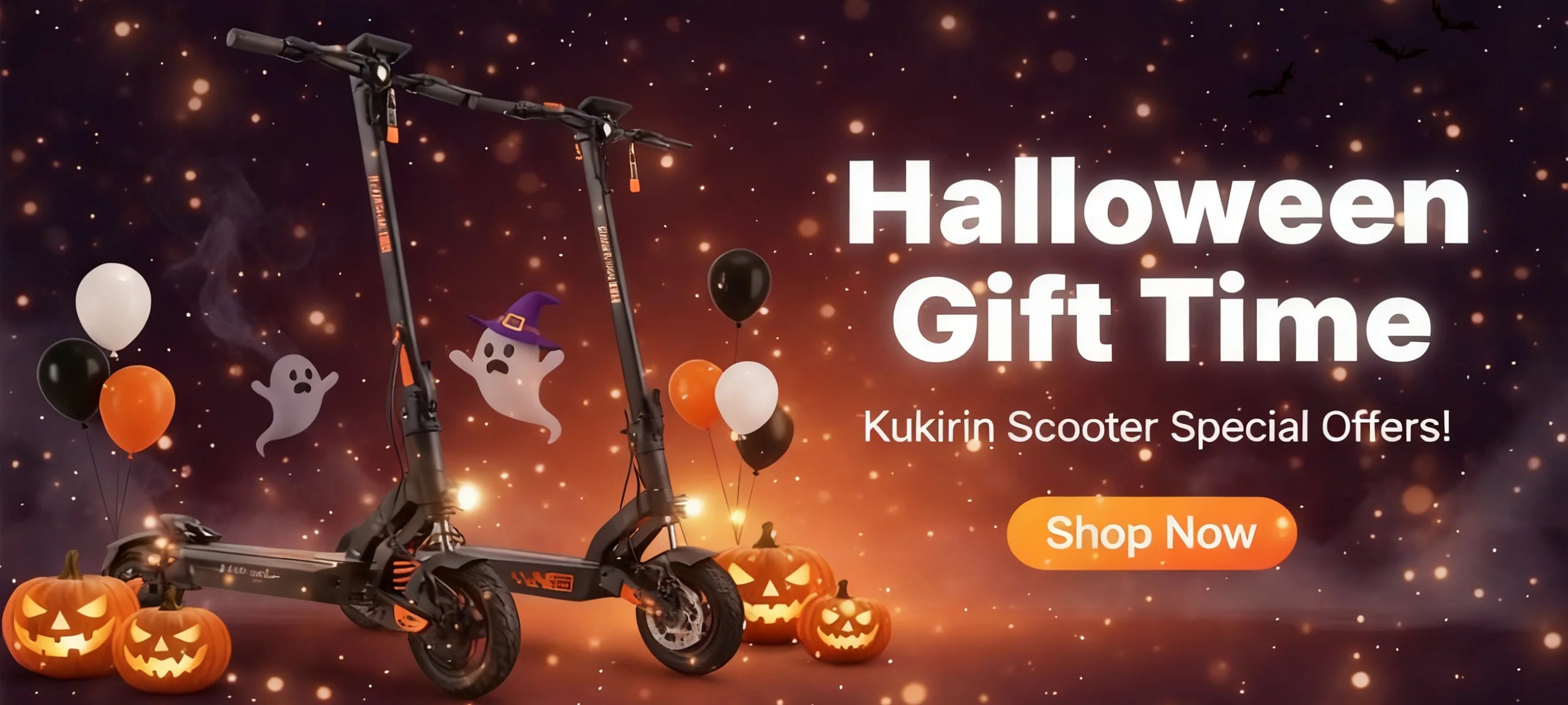 Kukirin Scooters On Sale for Halloween Gift Special Offer up to 60% off