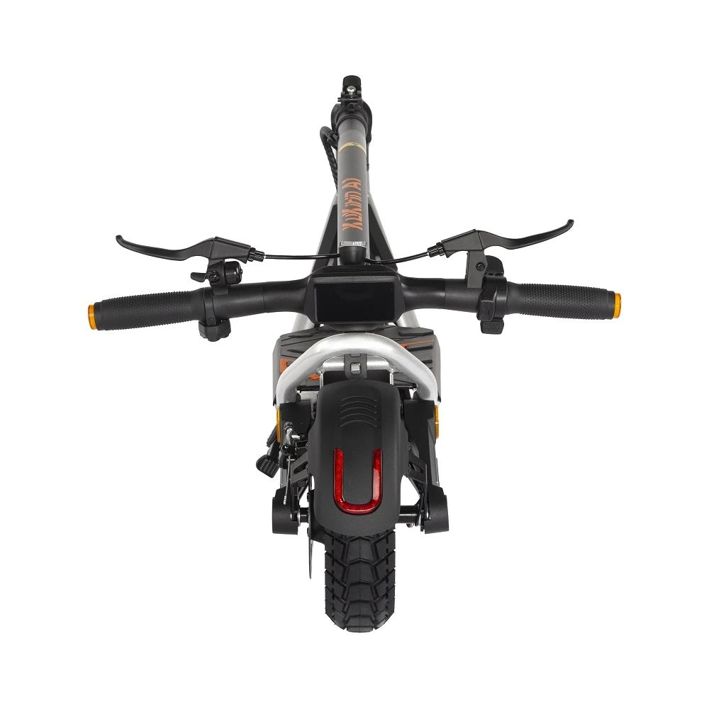 Kukirin A1 Electric Scooter: Rear Top Design with Safety Lights, Responsive Brakes – A Secure and Stylish Option for Urban Commuting and Nighttime Rides