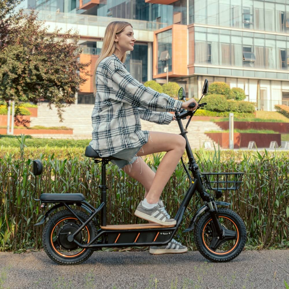 KuKirin C1 Pro Seated Escooter: Comfortable Riding Experience, Urban Mobility – A Practical Choice for Daily Commutes and Leisure Rides