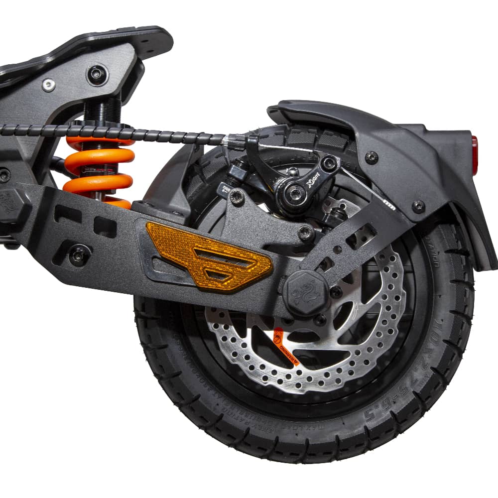 KuKirin G2 Master 2025 Version Electric Scooter: Advanced Rear Suspension, Disc Brake System, Off-Road Tire – Engineered for Superior Shock Absorption and Traction in All Terrain Conditions.