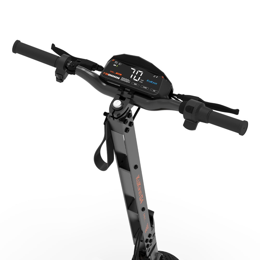 KuKirin G4 Electric Scooter: 70km/h Max Speed Display on Intuitive Control Panel – Featuring User-Friendly Interface for Real-Time Data and Seamless Performance Management