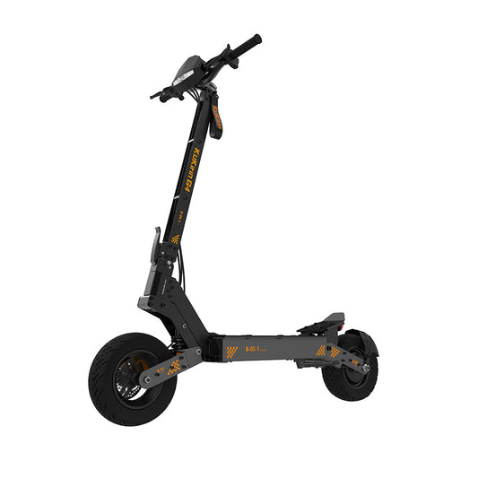 KuKirin G4 Electric Scooter: 2000W Motor, 70km/h Max Speed, 75km Range, 11'' Tubeless Tires – Highlighting Foldable Design, Off-Road Capability, and Safety Features for Urban/Off-Road Commuting