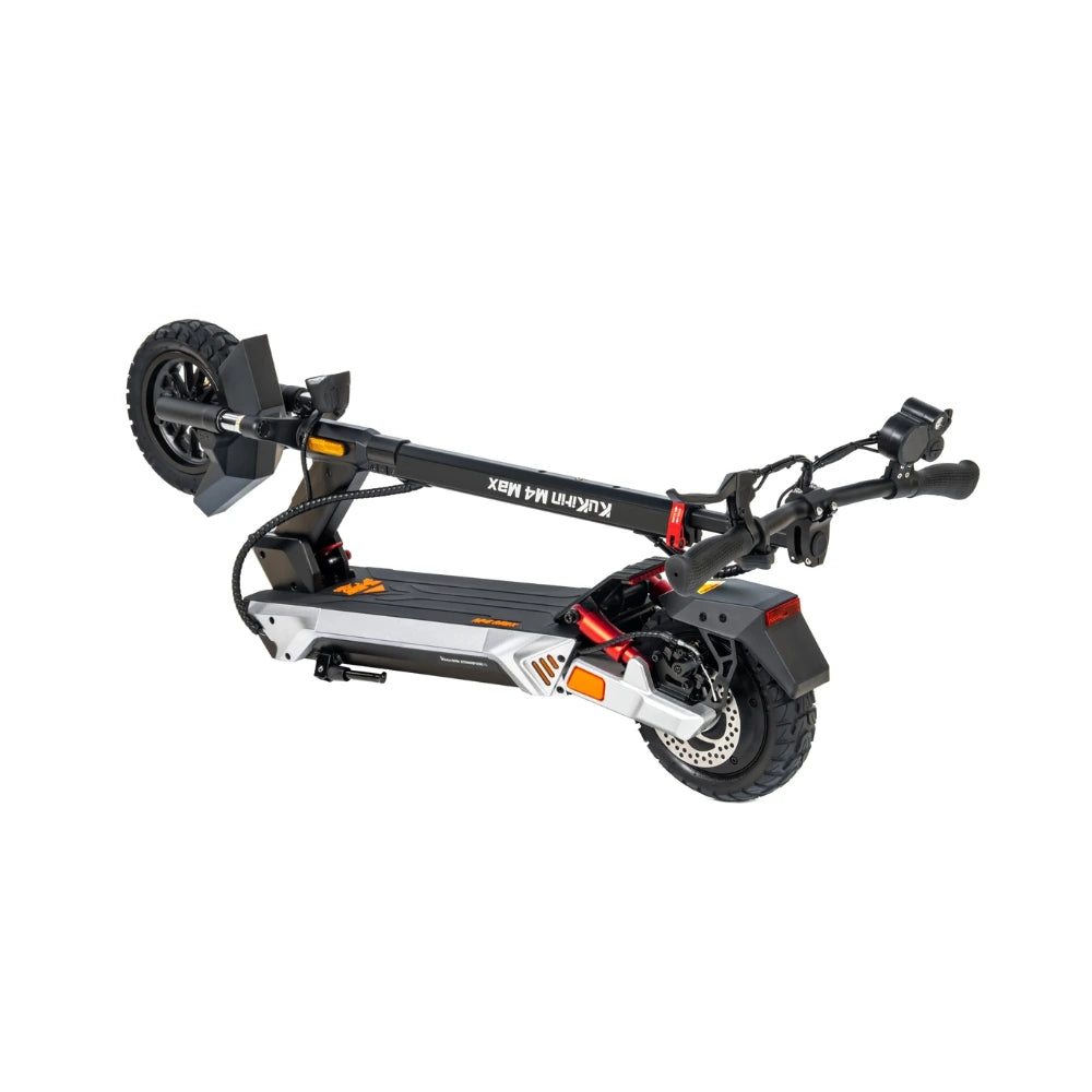 KuKirin M4 Max Escooter Folded: Compact Storage, Easy Transport – A Practical Solution for Urban Commuters and Travel Enthusiasts