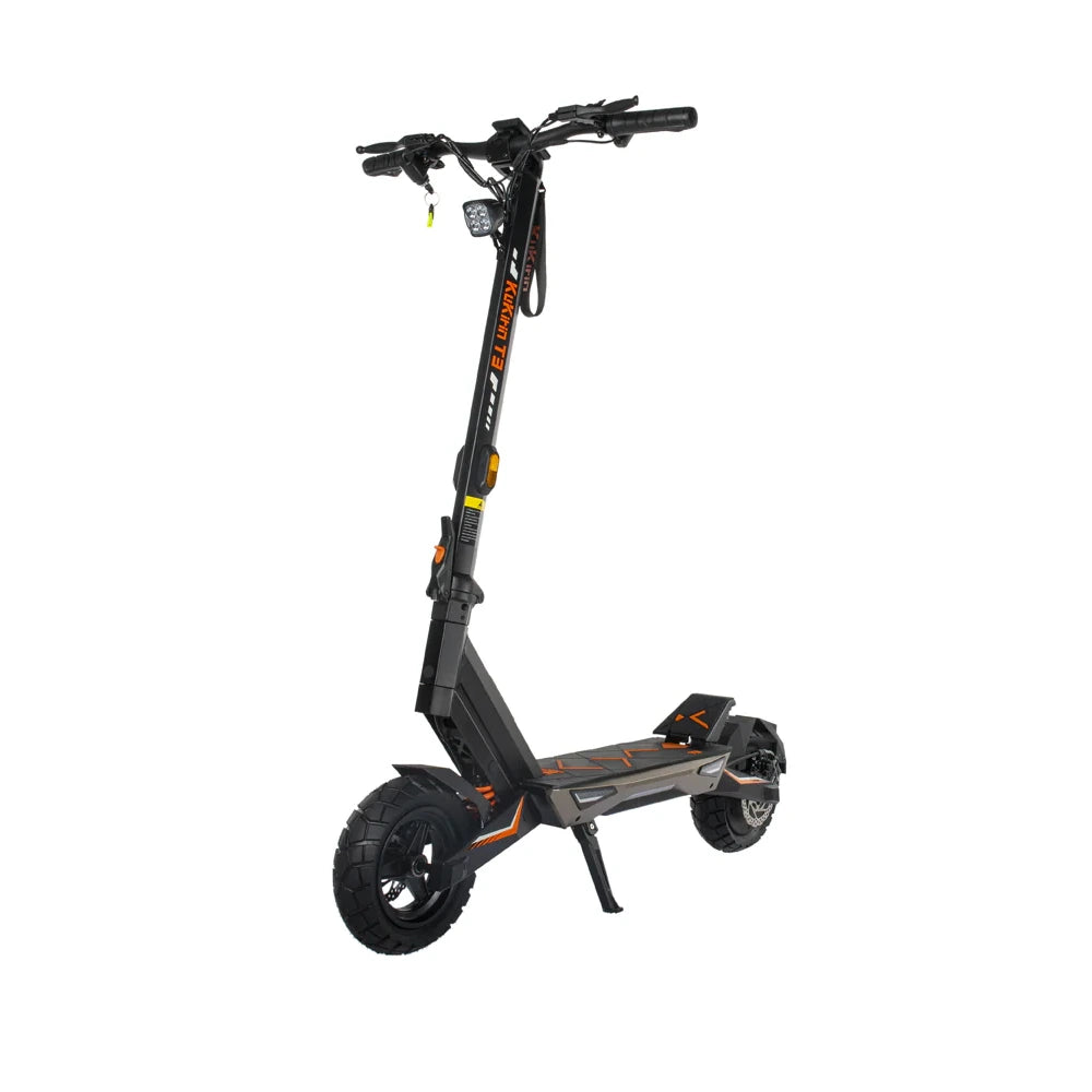 KuKirin T3 Electric Scooter: Aggressive Urban-Off Road Aesthetic, Durable Construction – A High-Performance Choice for City Commutes and Off-Road Excursions