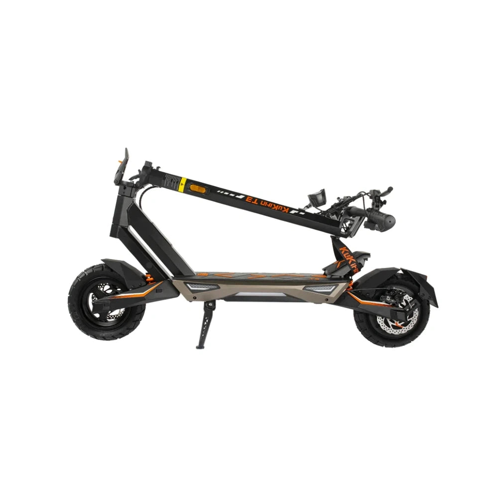 KuKirin T3 New Scooter: Compact Folded Design, Easy Storage – A Practical and Powerful Option for Urban Commuters and Off-Road Enthusiasts