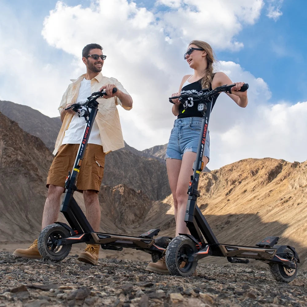 KuKirin T3 Electric Scooter (EU Stock): Rugged Off-Road Performance, Shared Adventure Experience – Your Reliable Partner for European Outdoor Explorations and Thrilling Rides