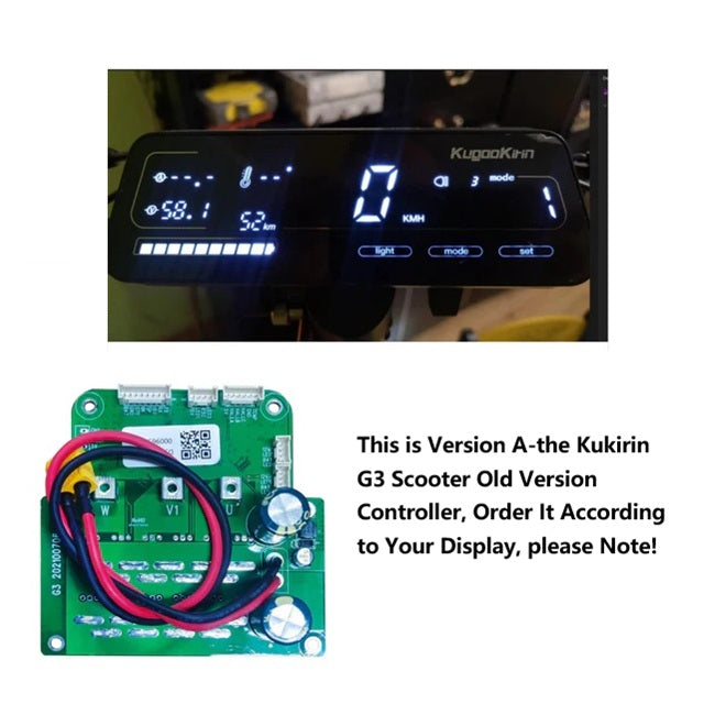 Controller Kukirin G3 - Sostituzione OEM della vecchia versione